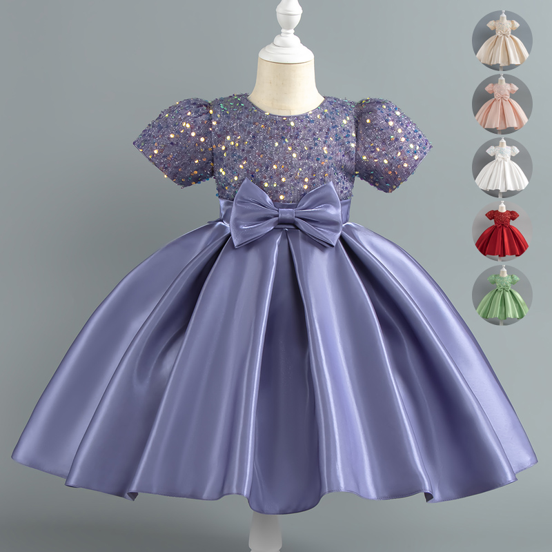 Baby Xmas Clothing - فستان عيد الميلاد للفتيات الصغيرات مزين