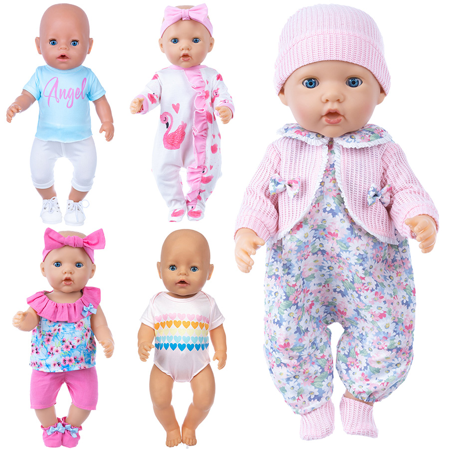 Baby Clothing Essentials - ملابس دمى لدمية ريبورن مقاس 18