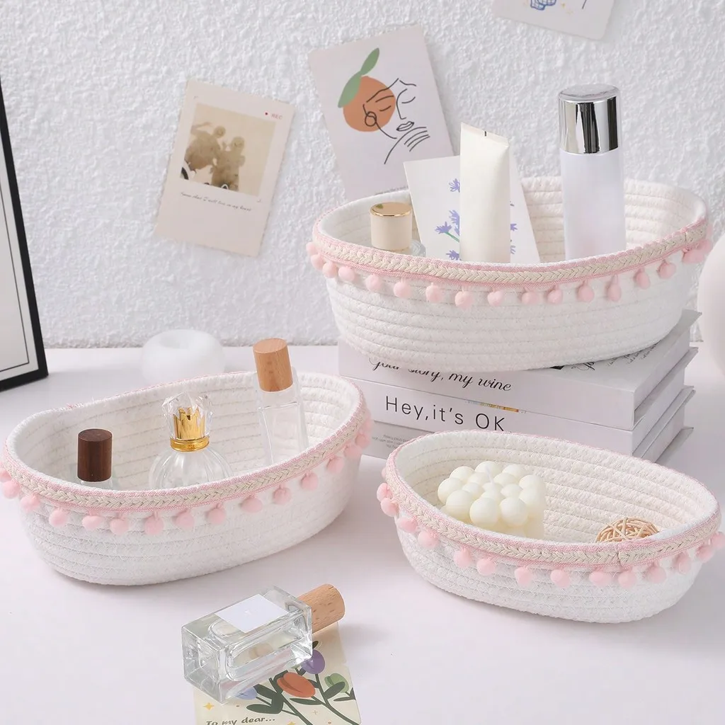 Baby Clothing Basket - 3 أحجام سلة تخزين مستحضرات التجميل