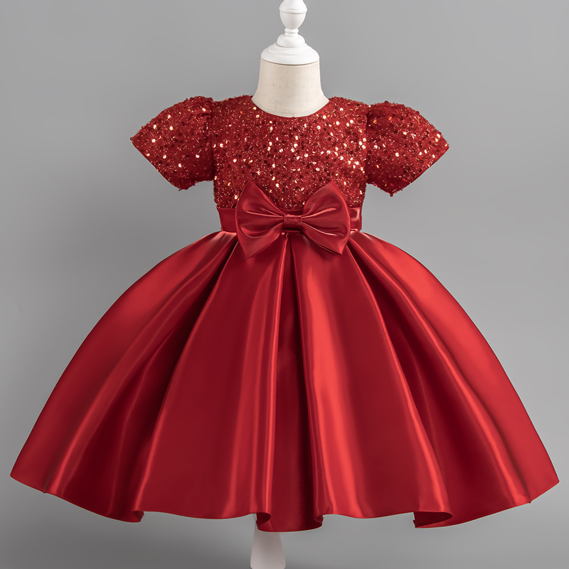 فستان عيد الميلاد للفتيات الصغ - مراجعة Baby Xmas Clothing وسعره