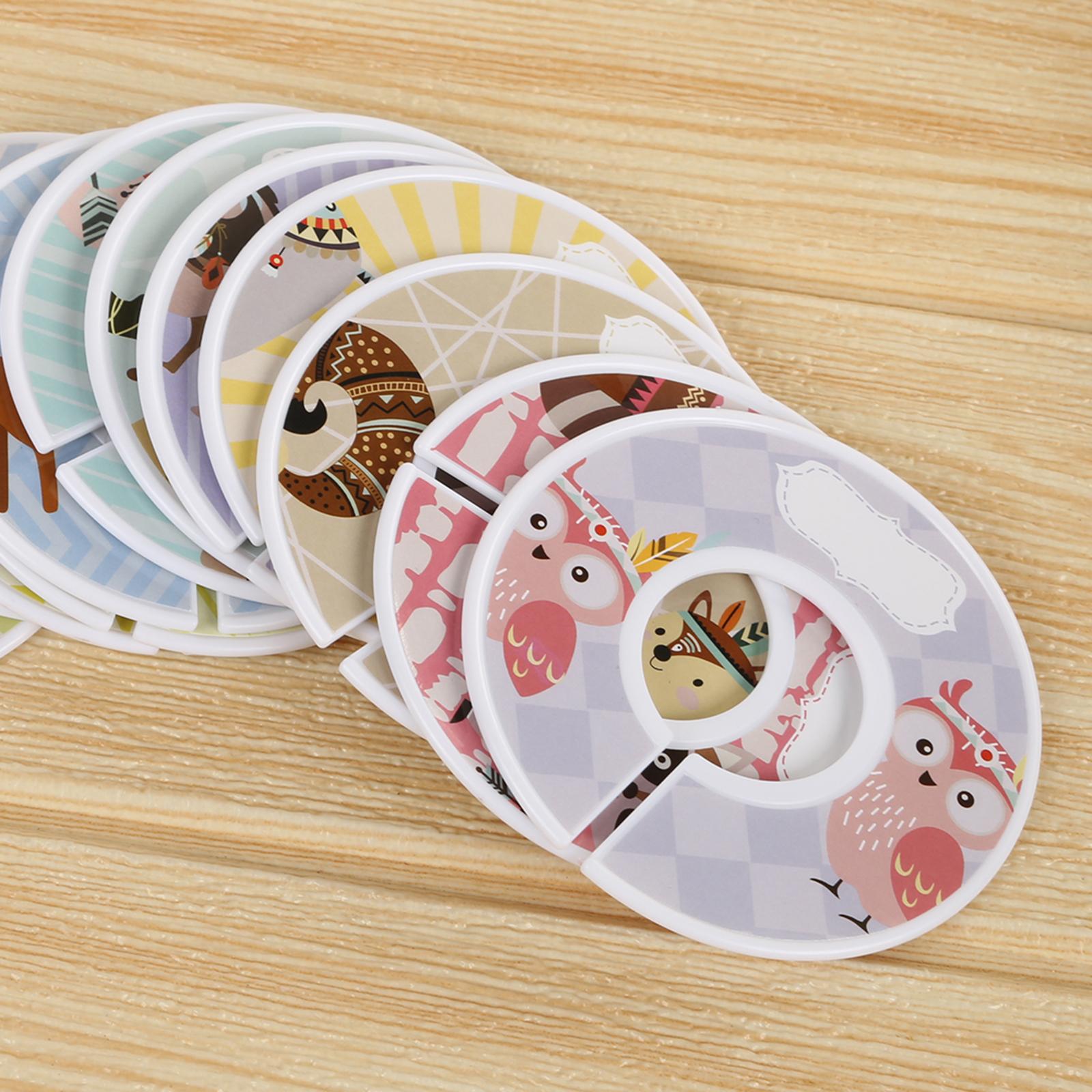 علامات فاصلة دائرية فارغة لمقا - مراجعة Baby Clothing Tags وسعره