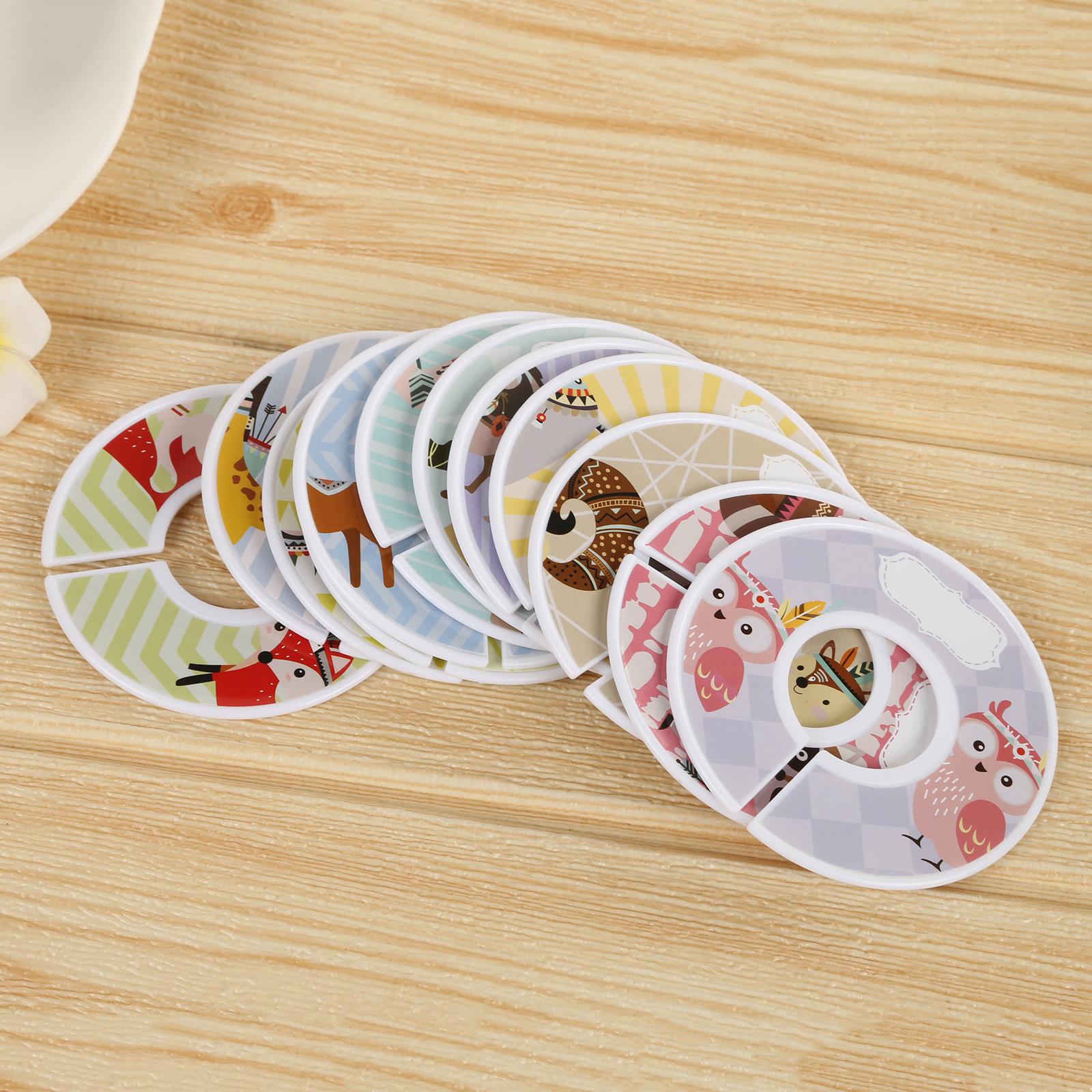 علامات فاصلة دائرية فارغة لمقا - مراجعة Baby Clothing Tags وسعره