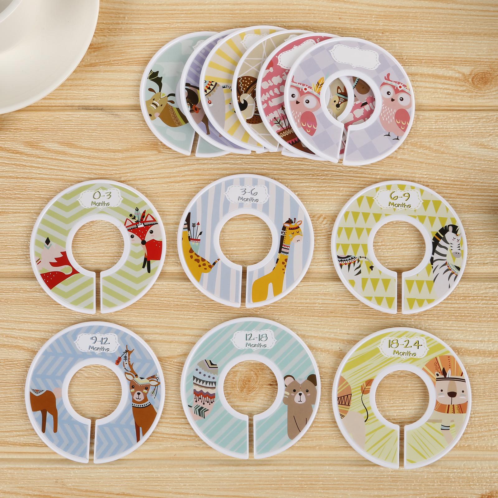 علامات فاصلة دائرية فارغة لمقا - مراجعة Baby Clothing Tags وسعره