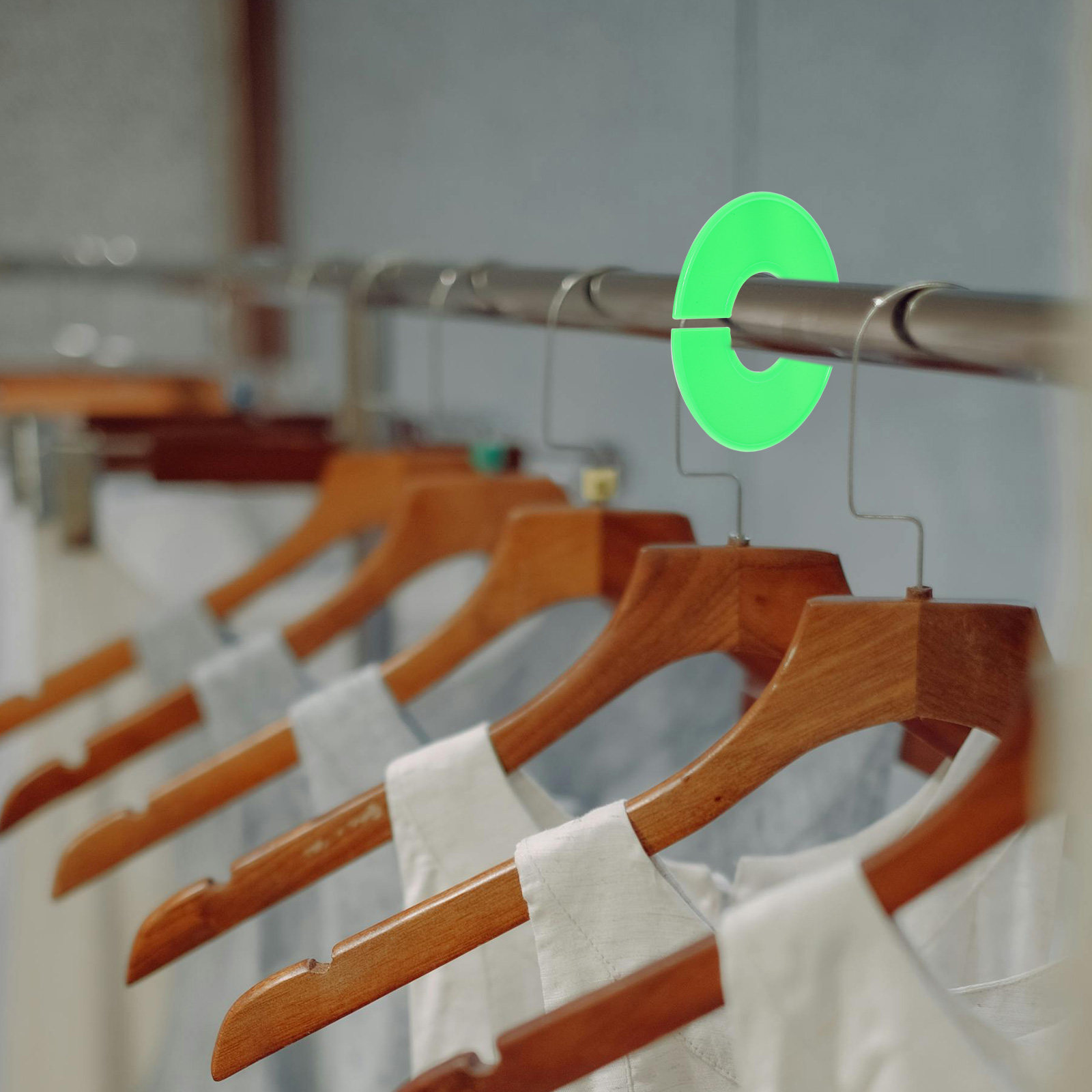 20 قطعة من فواصل تنظيم خزانة ا - مراجعة Baby Clothing Tags وسعره