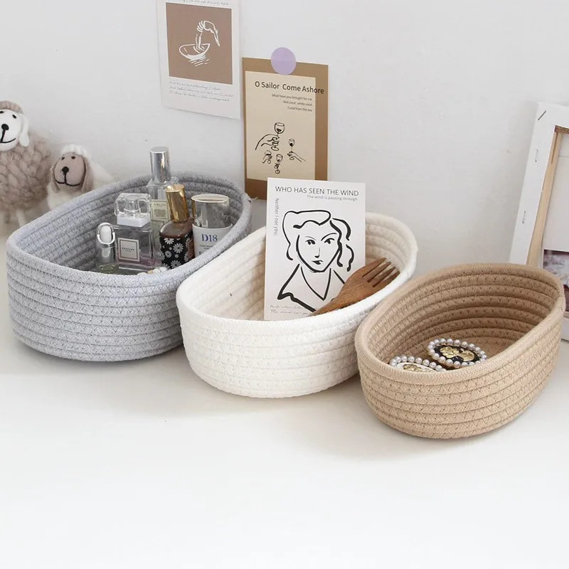 الشمال القطن حبل المنسوجة سلات - مراجعة Baby Clothing Basket وسعره