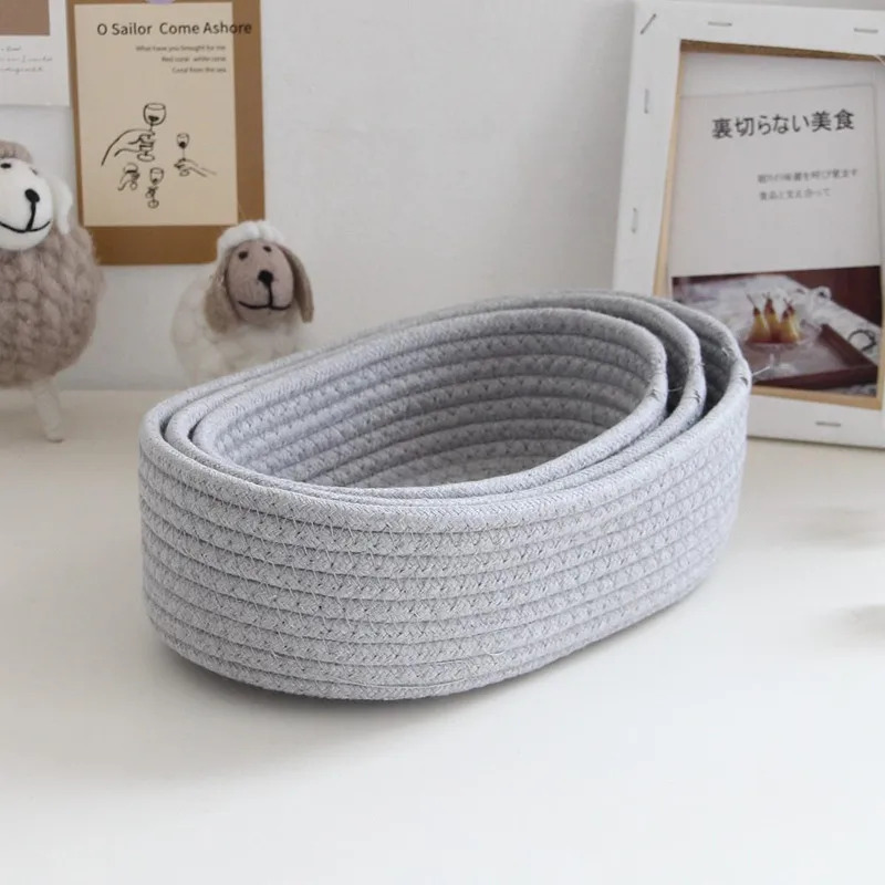 الشمال القطن حبل المنسوجة سلات - مراجعة Baby Clothing Basket وسعره