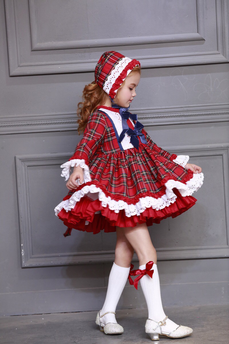 فستان أميرة للبنات الصغيرات لف - مراجعة Baby Xmas Clothing وسعره