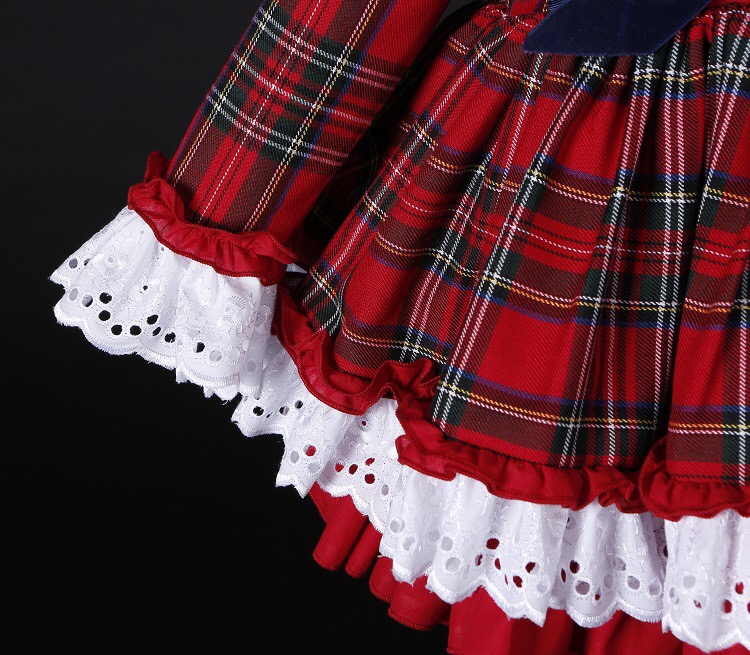 فستان أميرة للبنات الصغيرات لف - مراجعة Baby Xmas Clothing وسعره