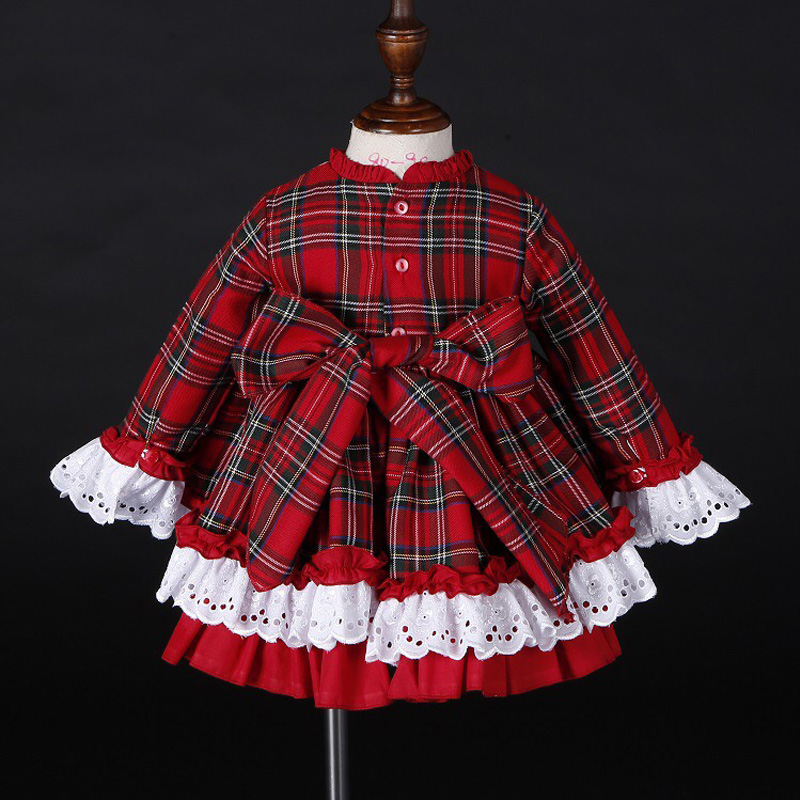 فستان أميرة للبنات الصغيرات لف - مراجعة Baby Xmas Clothing وسعره