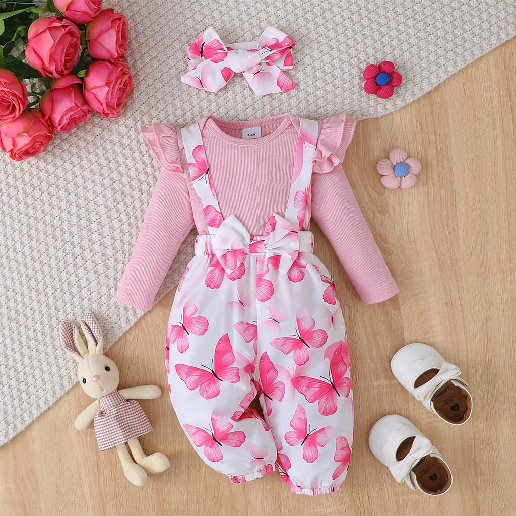3 قطعة ملابس وتتسابق لمدة 1-24 - مراجعة Baby Xmas Clothing وسعره